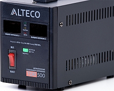 Панель управления автоматического стабилизатора напряжения Alteco TDR 500 Панель управления автоматического стабилизатора напряжения Alteco TDR 500